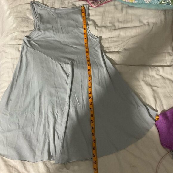 NWOT Lauren Moshi Light Gray Swing Trapeze Tunic Top Tank Size XS - Picture 3 of 6